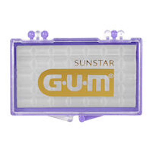 GUM Unflavored Wax with Vitamin E 24Bx