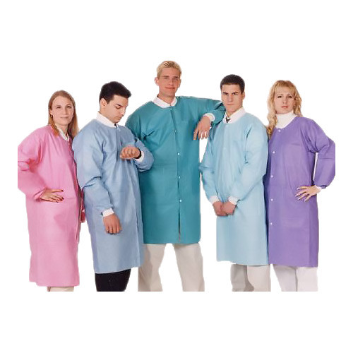 Lab Coats Navy Blue X- Large K