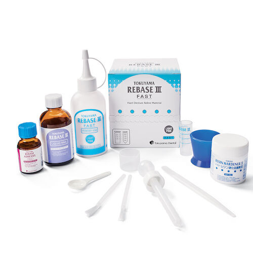 Rebase Iii Denture Reline Kit Light Pink