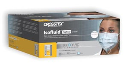 CROSSTEX SECUREFIT ISOFLUID FACE MASK, GCIPWBSF