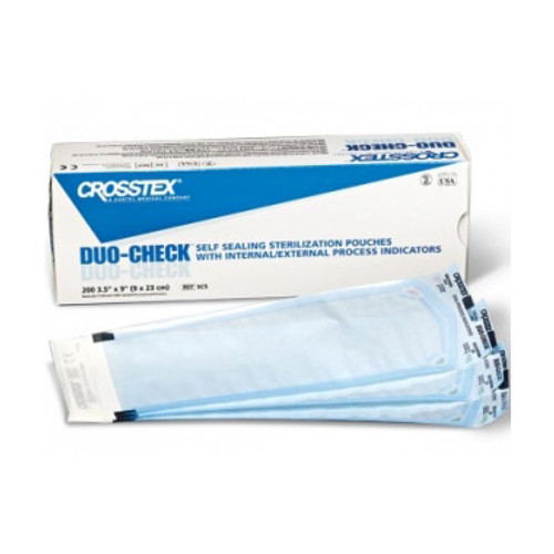 CROSSTEX SURE-CHECK STERILIZATION POUCHES, SCL10172 CROSSTEX SURE-CHECK STERILIZATION POUCHES, SCL10172