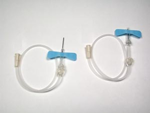 Safety Butterfly Winged Infusion Set 23G x 3/4" 12" Tube 50Bx