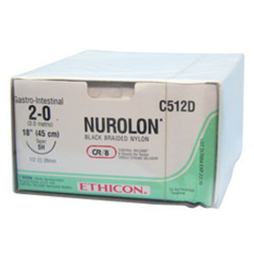 ETHICON NUROLON BRAIDED NYLON SUTURES, 5425H ETHICON NUROLON BRAIDED NYLON SUTURES, 5425H