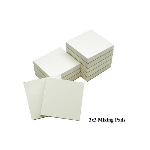 Mixing Pad 3" x 3" 50 Sheets - MARK3* Mixing Pad 3" x 3" 50 Sheets - MARK3*