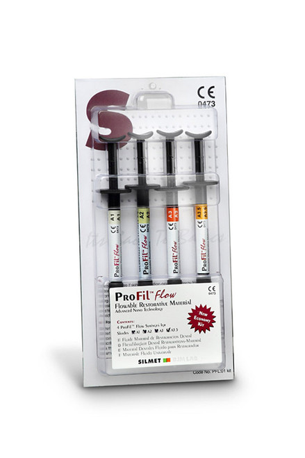 ProFil Flow A3 Syringe 1gm. 4/pk. - Silmet* ProFil Flow A3 Syringe 1gm. 4/pk. - Silmet*