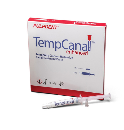 PULPDENT TEMPCANAL ENHANCED CALCIUM HYDROXIDE CANAL TREATMENT PASTE, TE4 PULPDENT TEMPCANAL ENHANCED CALCIUM HYDROXIDE CANAL TREATMENT PASTE, TE4