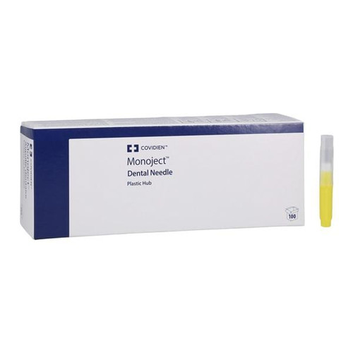 Monoject Needle Plastic Hub 30 Gauge Short Blue 100Bx - DDS Dental