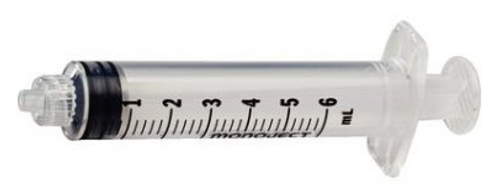 Monoject Rigid Pack Lock Syringe Tip 6mL 50/Box, Covidien/Kendall Healthcare, 8881516937 Monoject Rigid Pack Lock Syringe Tip 6mL 50/Box, Covidien/Kendall Healthcare, 8881516937