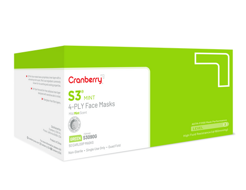 KNK - Cranberry S3 EL Mint Green Mask KNK - Cranberry S3 EL Mint Green Mask