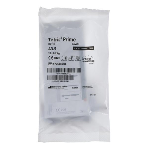 Tetric Prime Ref. 20x0.25g A3.5 Dentin Tetric Prime Ref. 20x0.25g A3.5 Dentin
