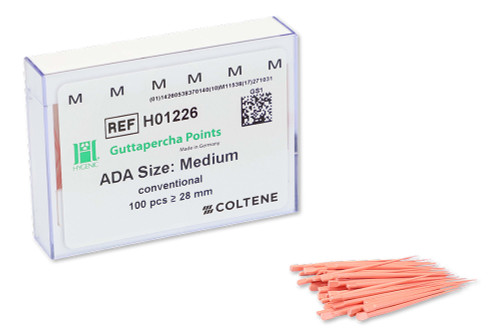 Gutta Percha Points Accessory Sizes Medium 100Pk Gutta Percha Points Accessory Sizes Medium 100Pk