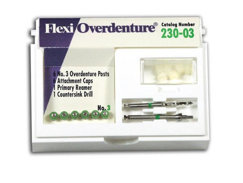 Flexi-Overdenture SS Refill Size 3 Green Flexi-Overdenture SS Refill Size 3 Green