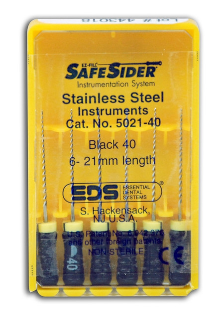 SafeSider Reamers 21mm Refill Black Size #40 SafeSider Reamers 21mm Refill Black Size #40