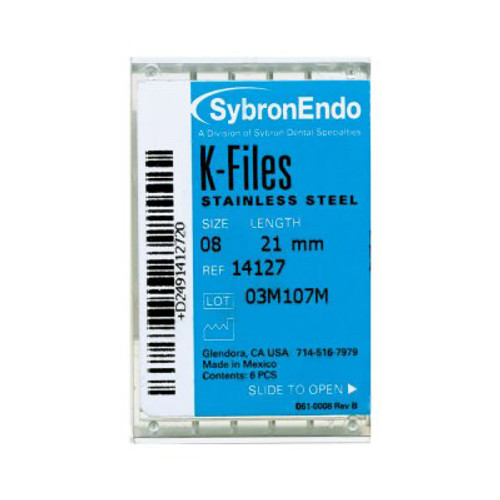 Kerr Endo K-Files SS 21mm #20 6Bx