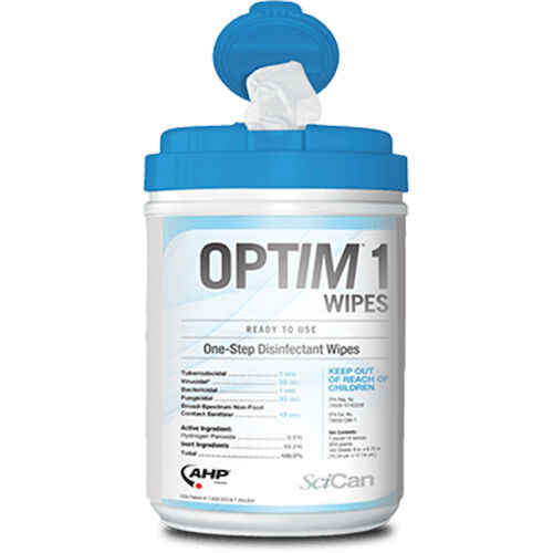 Optim 1 Wipes 10" x 10" 60Tub Optim 1 Wipes 10" x 10" 60Tub