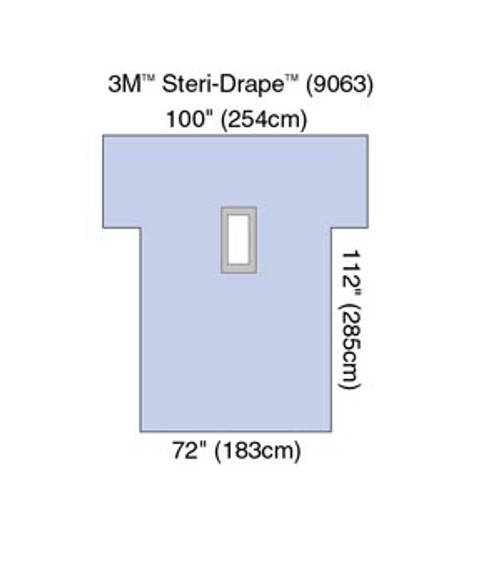 3M GENERAL SURGERY DRAPES, 9063 3M GENERAL SURGERY DRAPES, 9063