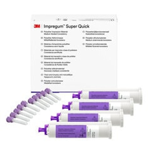 3M Impregum Super Quick Polyether Impression Material Medium Body Refill, 69417 3M Impregum Super Quick Polyether Impression Material Medium Body Refill, 69417