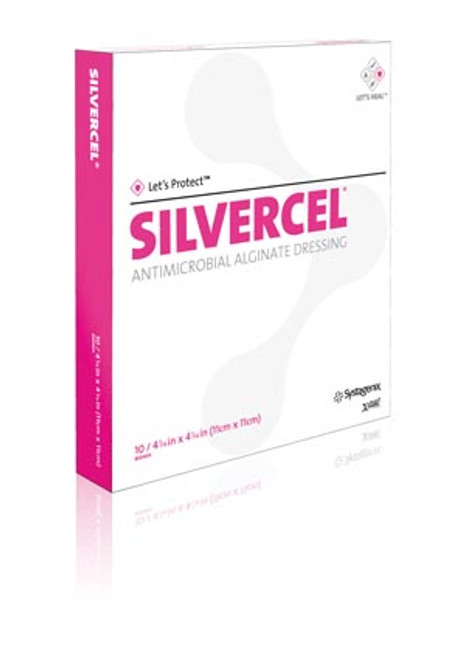 3M ACELITY SILVERCEL NON-ADHERENT ANTIMICROBIAL ALGINATE DRESSING, 800404