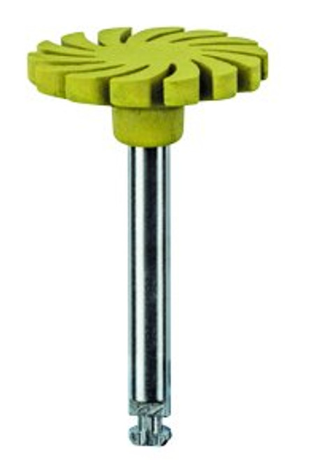 CeraGlaze Polishers RA Spiral High Shine Yellow 3/Pk