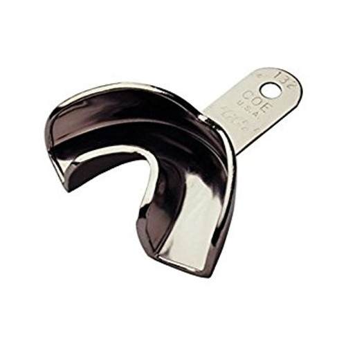 GC America - Nickel-Plated, Partial Solid Tray - Tray #133 Individual Partials (Anterior Upper)