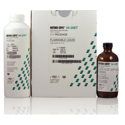 GC America - NATURE-CRYL HI-20ET 5-Pound Powder Packages - COE Light Fibered+ GC America - NATURE-CRYL HI-20ET 5-Pound Powder Packages - COE Light Fibered+