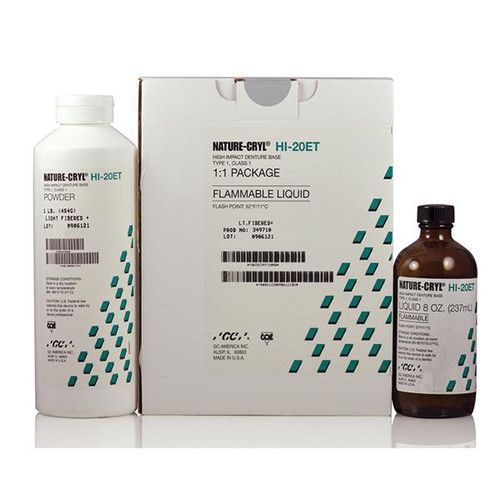 GC America - NATURE-CRYL HI-20ET 5-Pound Powder Packages - Light
