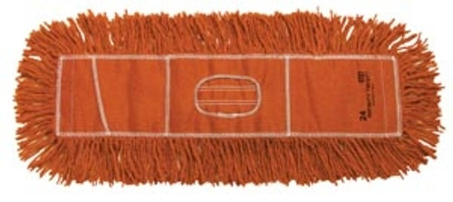 Twist Dust Mop Orange 5 Inch x 36 Inch (DROP SHIP ONLY from Golden Star Inc. - $100 minimum order for prepaid freight outside the Continental U.S. $50 dollar minimum order inside the Continental U.S.)