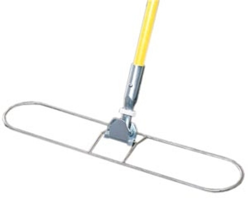 Mop Frame Dust Quick Change Metal 5 Inch x 24 Inch (DROP SHIP ONLY from Golden Star Inc. - $100 minimum order for prepaid freight outside the continental U.S. $50 dollar minimum order inside the continental U.S.)