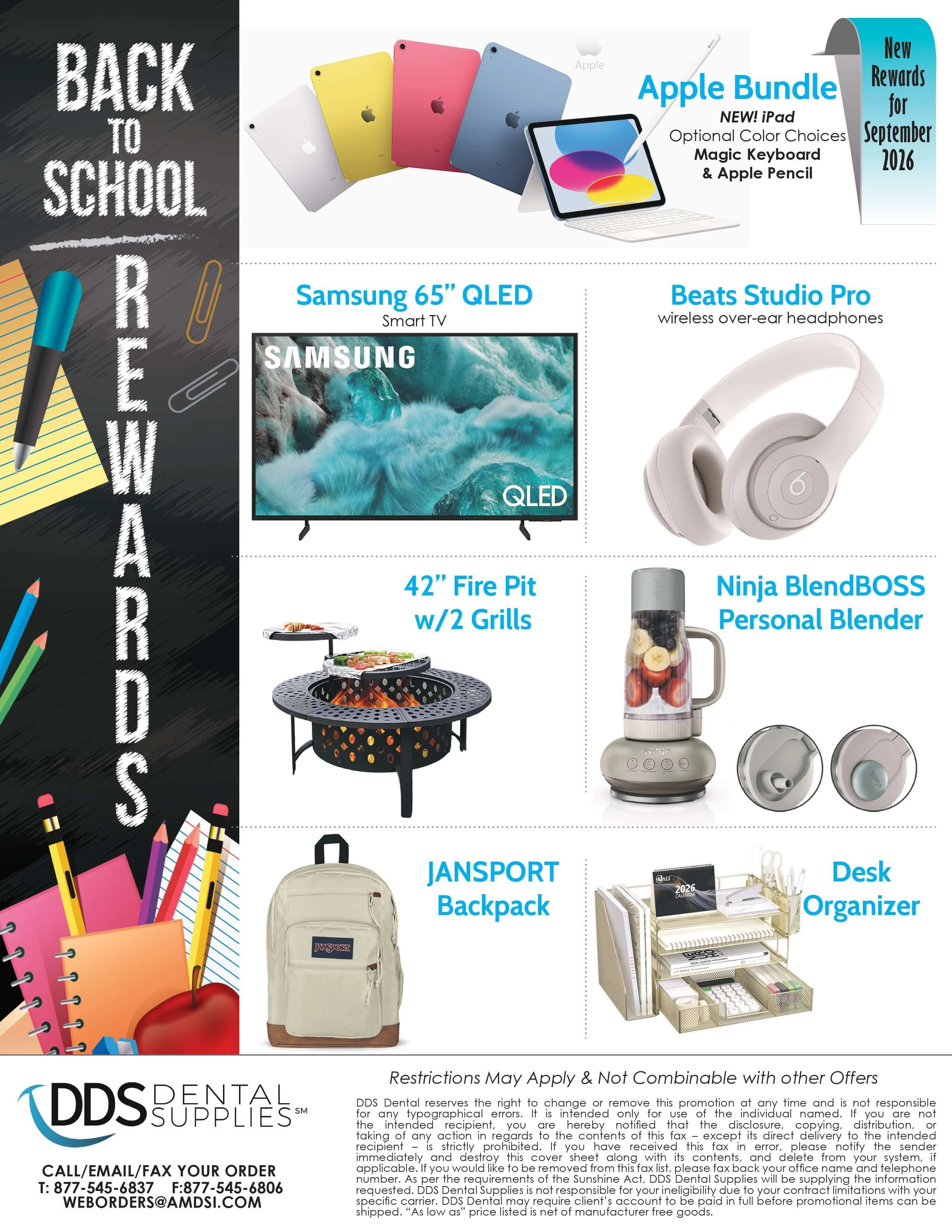 DDS Rewards Program promotional information