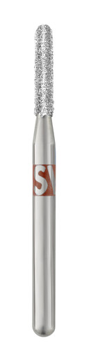 CROSSTECH Dental Diamond Burs - 5 Pack B2F Round-Cylinder Fine Grit 880/014F