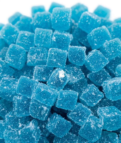 Blue Raspberry THC Gummies 10 pack 100mg