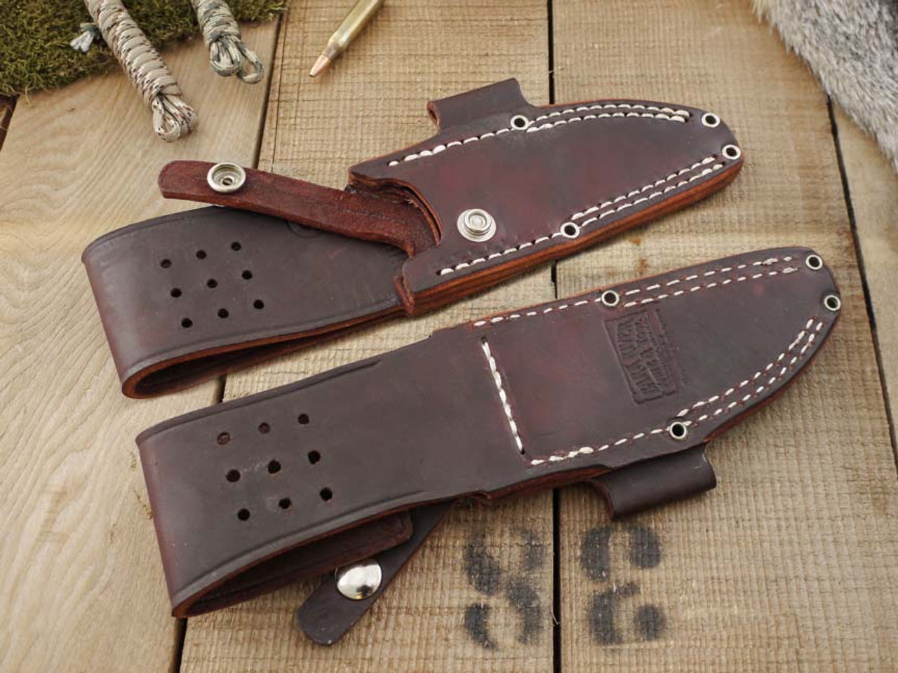 Bark River Knives: Bravo 1 Brown Sheath, Left Hand - EEP