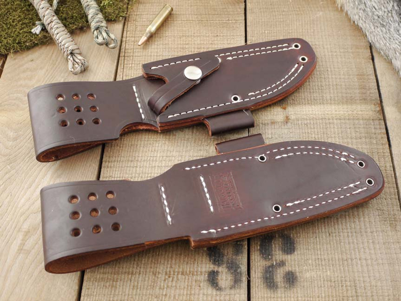 Bark River Knives: Bravo 1 Brown Sheath, Right Hand - EEP