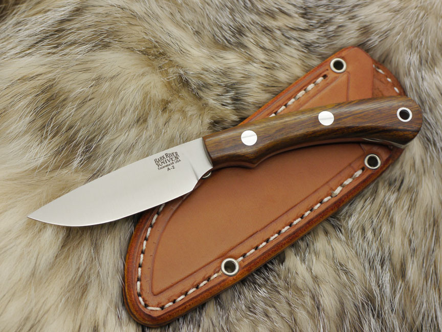 Bark River Knives: Pro Scalpel II, Fixed Blade Knife w/ Desert Ironwood  Handle, #6