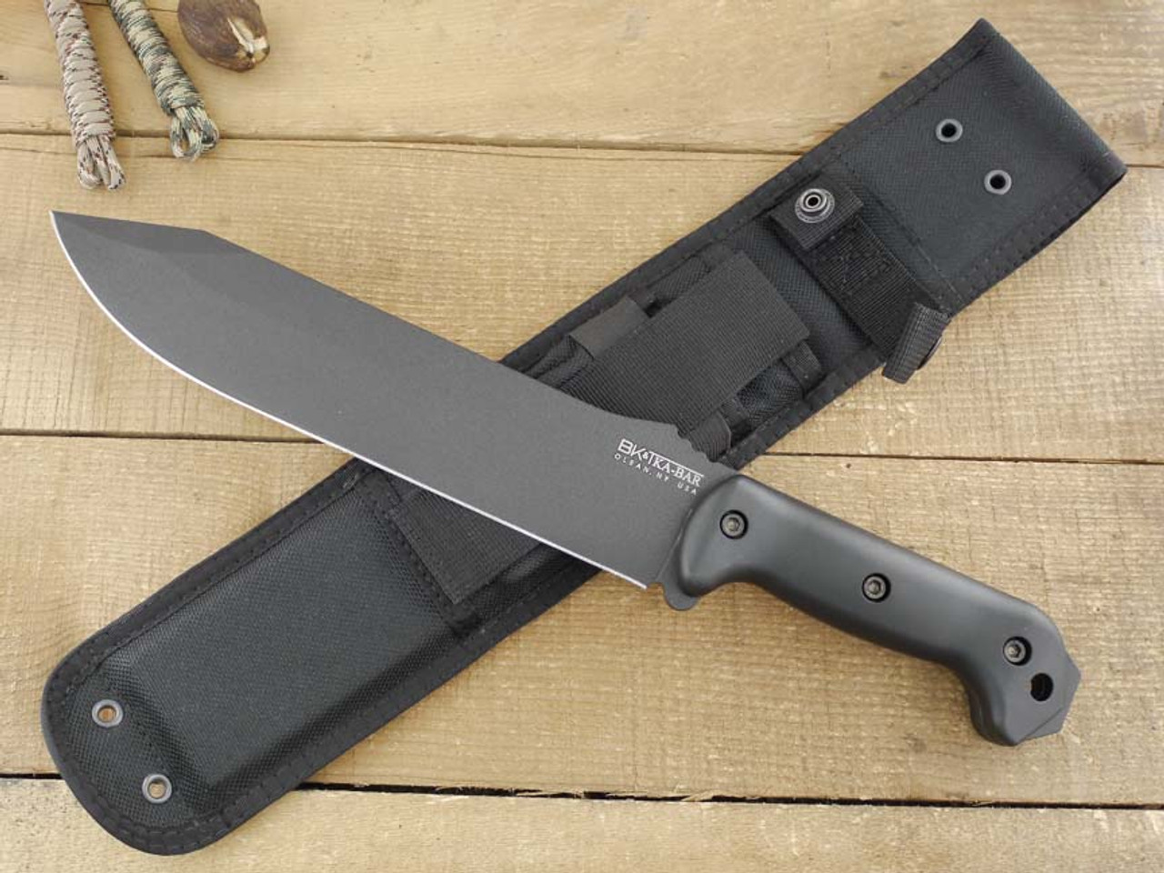 Becker Knife & Tool (Ka-Bar), BK9 Combat Bowie Fixed Blade knife w ...
