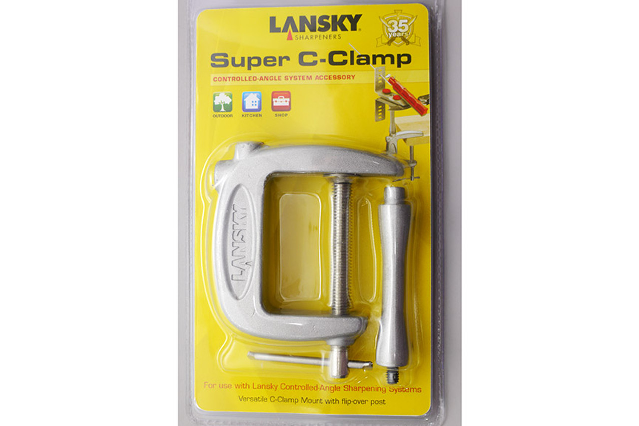 Lansky Super C Clamp: Knife Sharpening System Mount - LM010