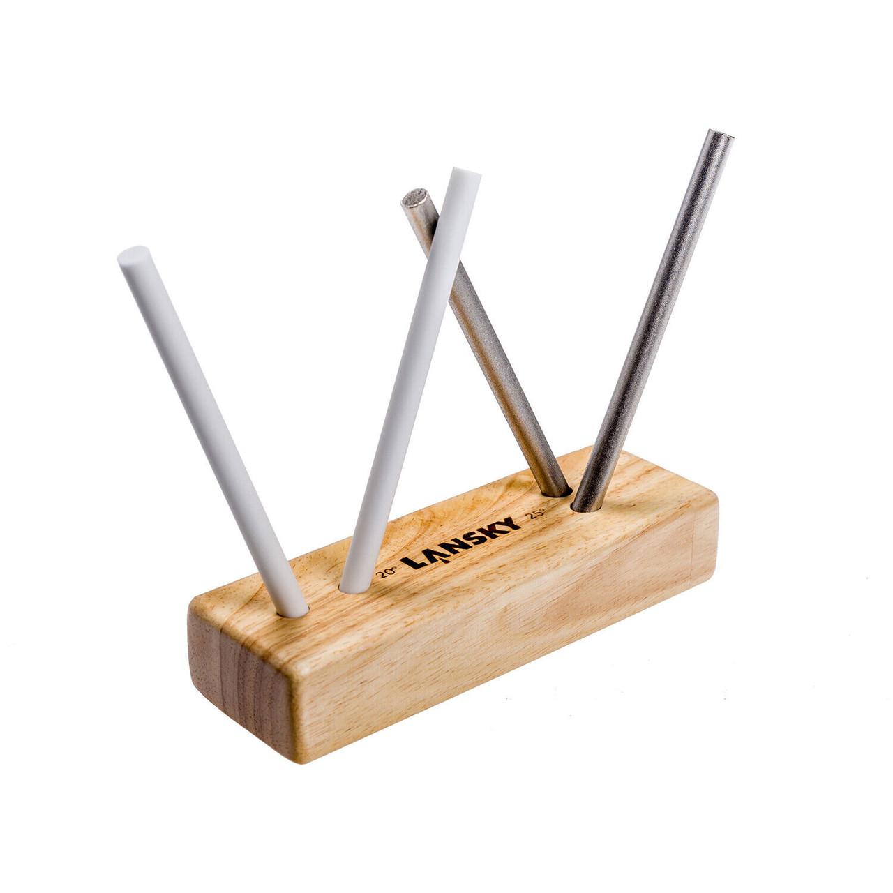 Lansky Sharpeners: TR-600 Folding Tapered Diamond Sharpening Rod - Fine  Grit (For Serrated Blades)