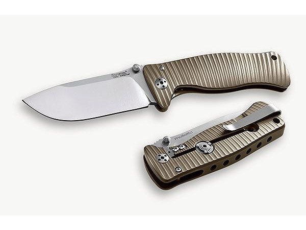 ORION smooth 22g ハード steel スティール LionSteel Knives SR2 MINI SR2B, Folding Pocket Knife w/ Bronze