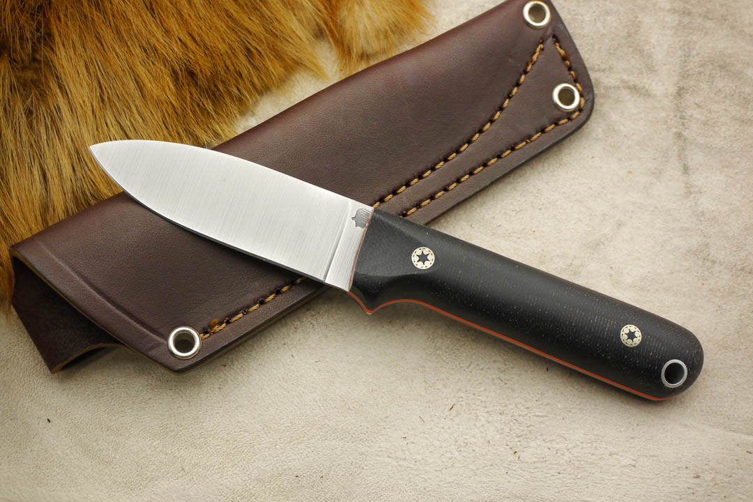 LT Wright Knives Next Gen - A2 Steel - Flat Grind - Black Canvas