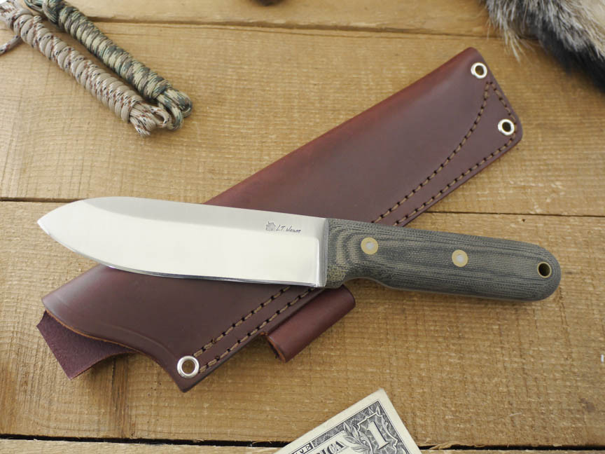 LT Wright Knives Bushcrafter Mark II (High Saber Grind) Fixed Blade