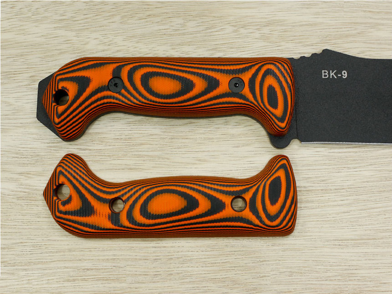 TKC: G10 Handle for Becker BK2, 3, 4, 5, 7, 9, 10, 21, 32, 39