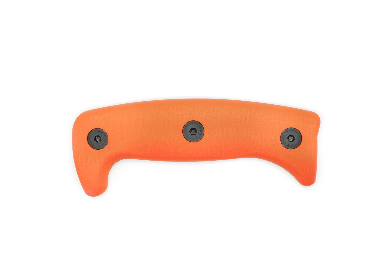 TKC: G10 Handle for ESEE Junglas I/II - Blaze Orange