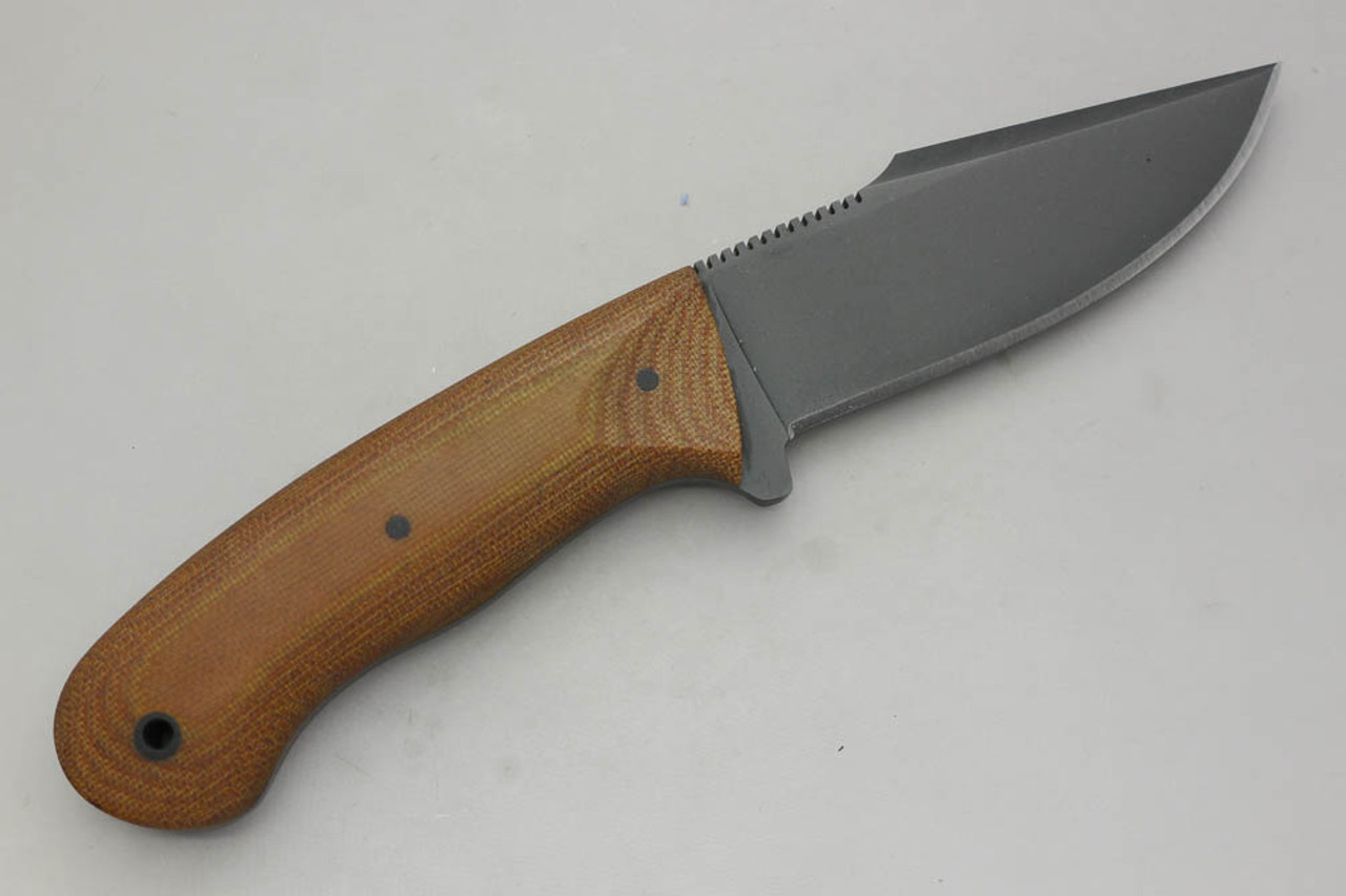 Winkler Knives Knight Jaeger 80CRV2 Steel Flat Grind Tan Canvas