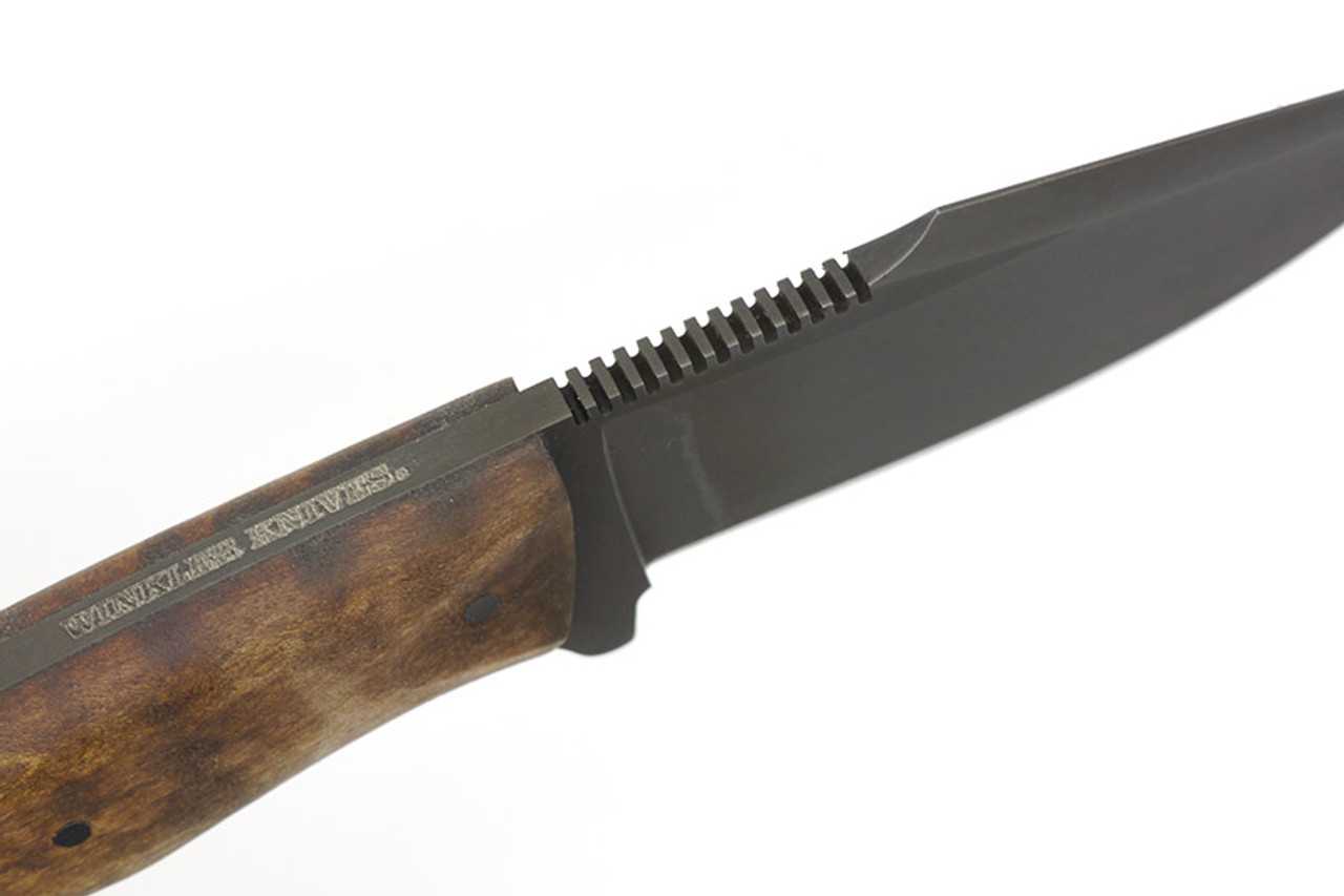 Winkler Knives Knight Jaeger 80CRV2 Steel Flat Grind Maple Handle