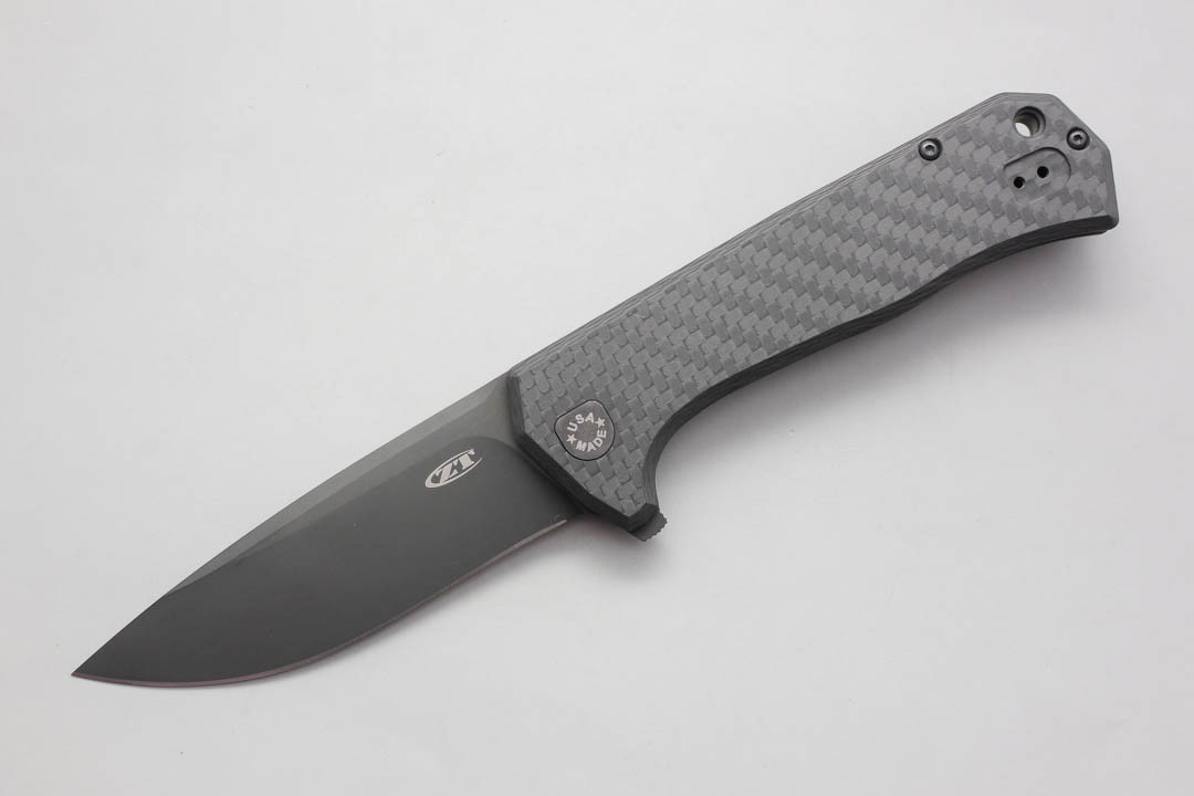 Zero Tolerance 0804CF Rexford - Carbon Fiber & Titanium - Black Blade