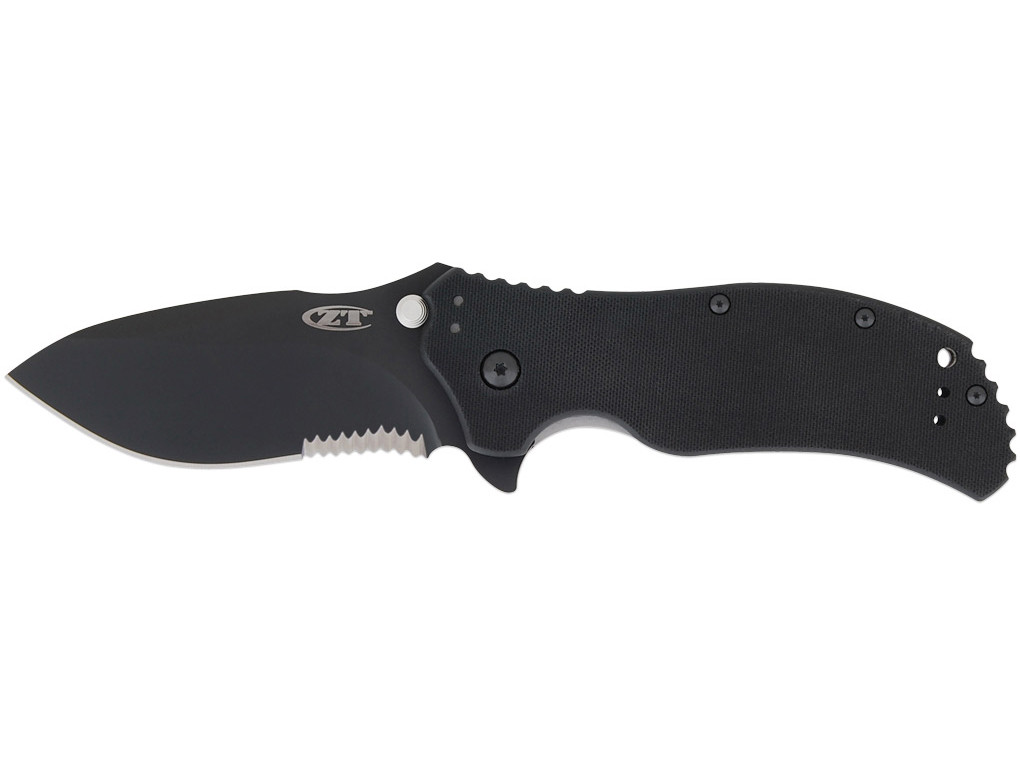 Zero Tolerance Folding Blade Pocket Knife (Partially Serrated) w