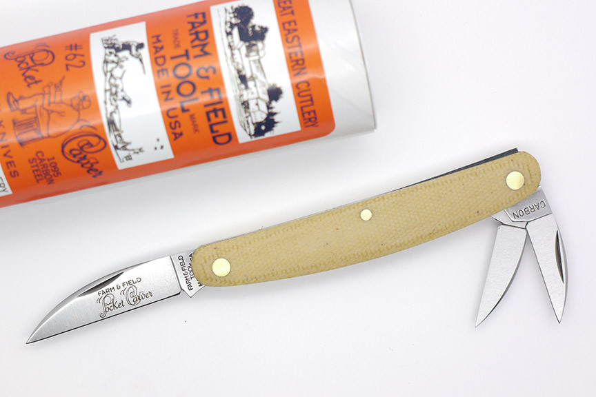Great Eastern Cutlery Farm and Field #62 Pocket Carver - 3 Blade