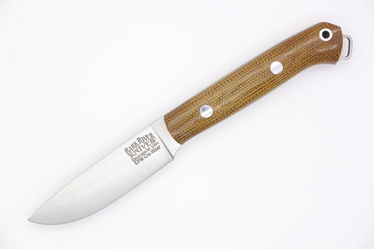 Bark River Knives Little Creek - CPM Cru-Wear Steel - Natural