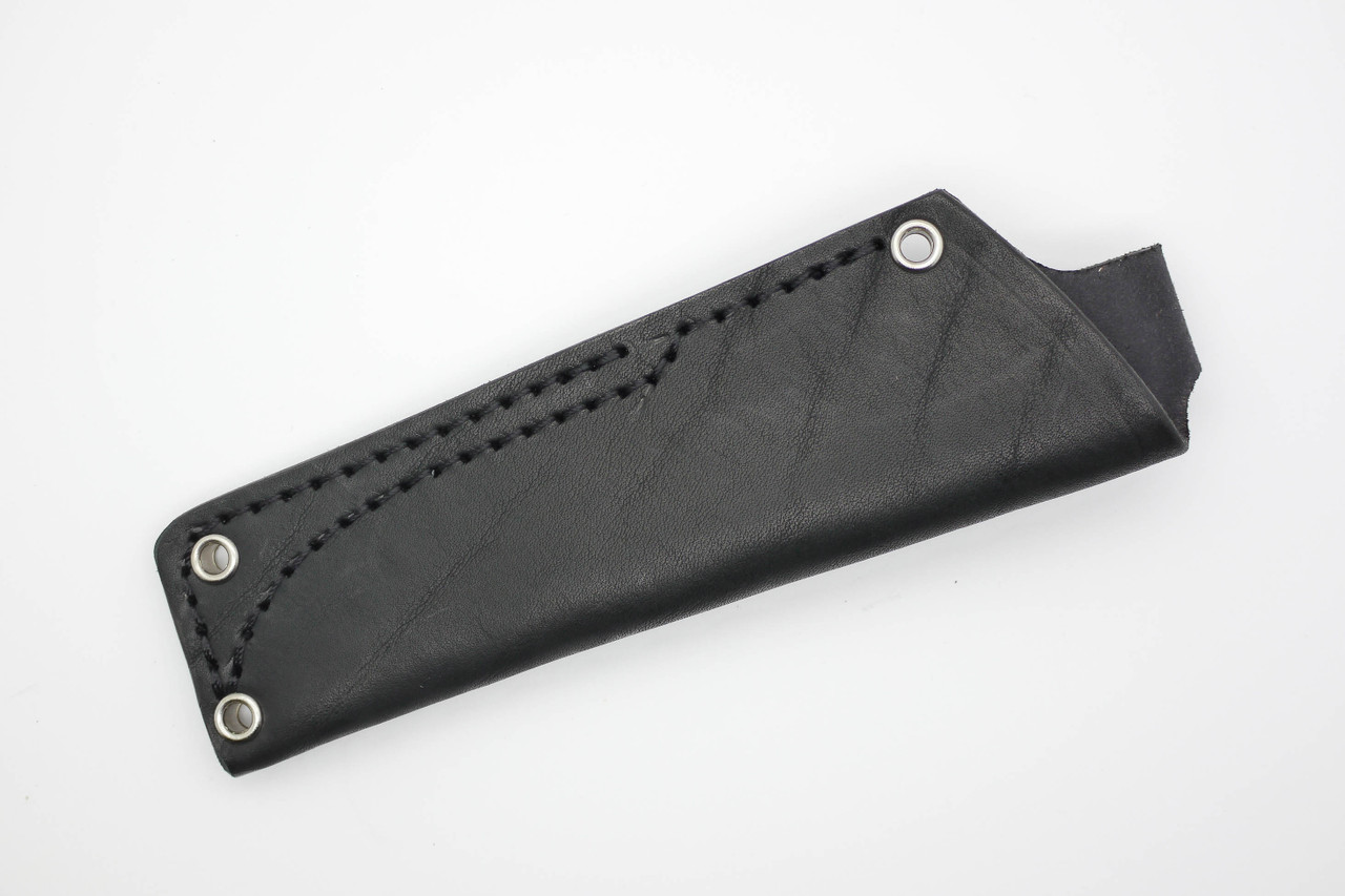 TKC: #E Pouch Style Leather HIP Sheath WITHOUT Firesteel Loop, Black ...