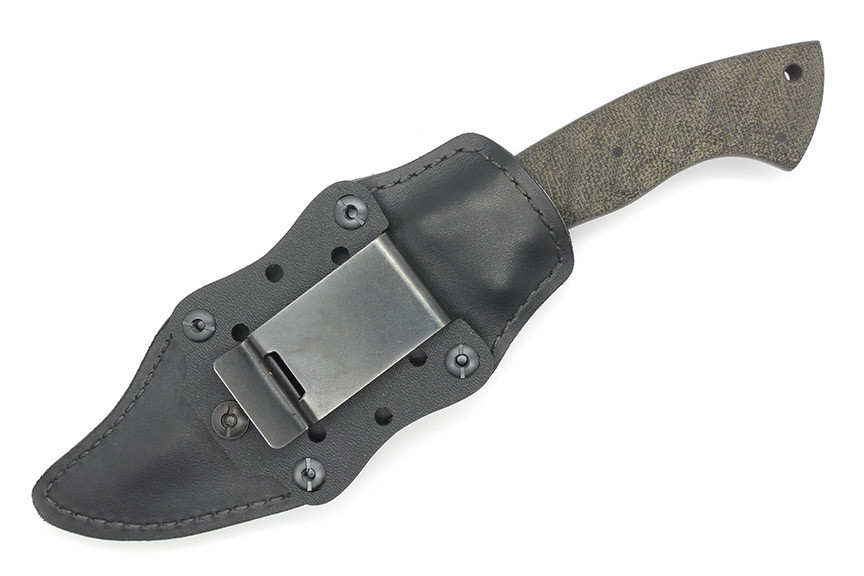 Winkler Knives Knight Pathfinder 80CRV2 Steel Flat Grind Black